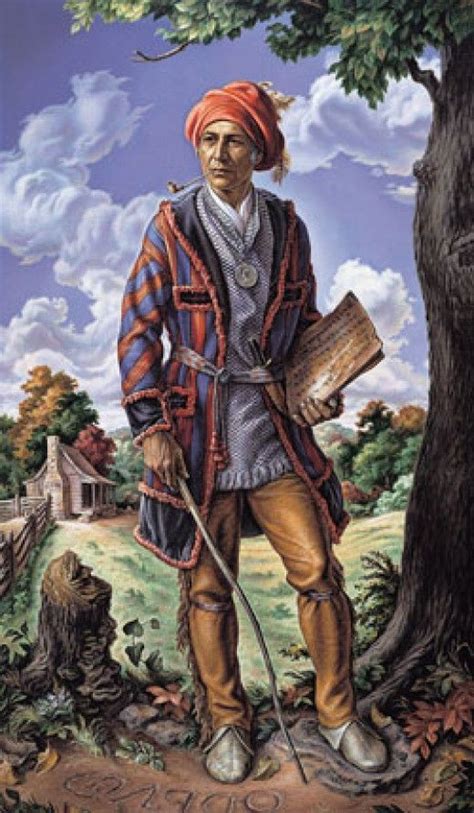 Famous Cherokee Indians: Sequoyah, a Literary Genius in 2020 | Native american cherokee ...