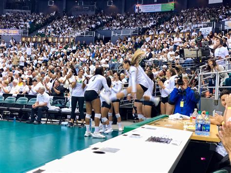 GREAT EATS HAWAII: RAINBOW WAHINE VOLLEYBALL - BIG WEST CHAMPS!