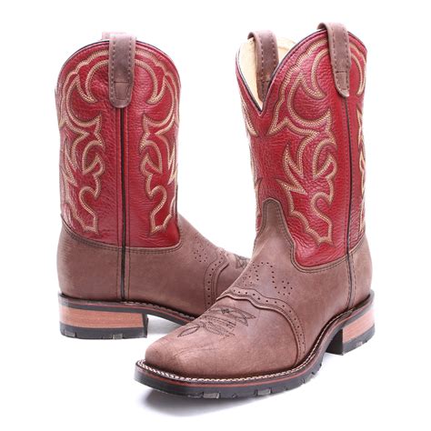 Collection of Square Toe Cowgirl Boots for Women