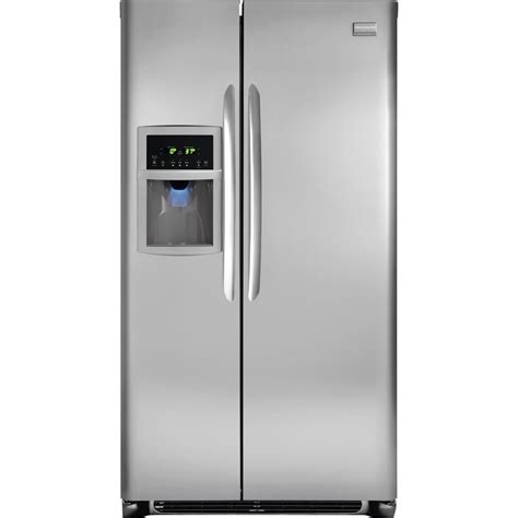 Frigidaire Gallery 26.1-cu ft Side-by-Side Refrigerator with Ice Maker ...