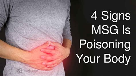 4 Signs MSG Is Poisoning Your Body