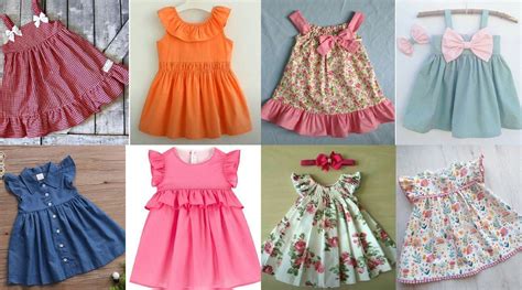 baby girl frock design cotton frock cotton frock design for baby girl summer cotton patterns in ...