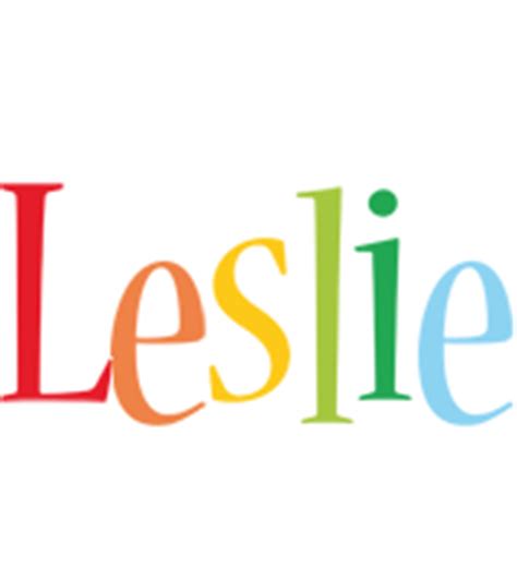 Leslie Logo | Name Logo Generator - Smoothie, Summer, Birthday, Kiddo, Colors Style