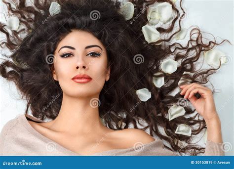 Beautiful Woman With Long Hair Royalty Free Stock Images - Image: 30153819