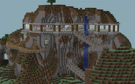 Minecraft Mountain House Plan