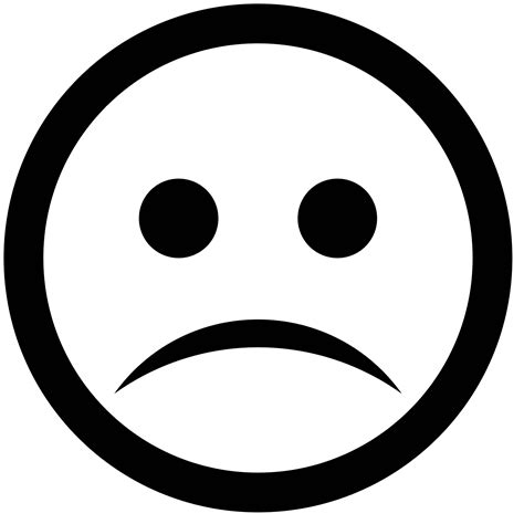 Sad Face Icon at GetDrawings | Free download