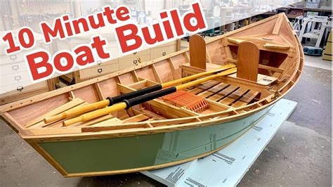 10 Minute Boat Build || Boat Build Start to Finish - Top Cruise Trips