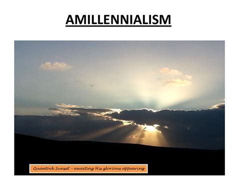 AMILLENNIALISM. - ppt download