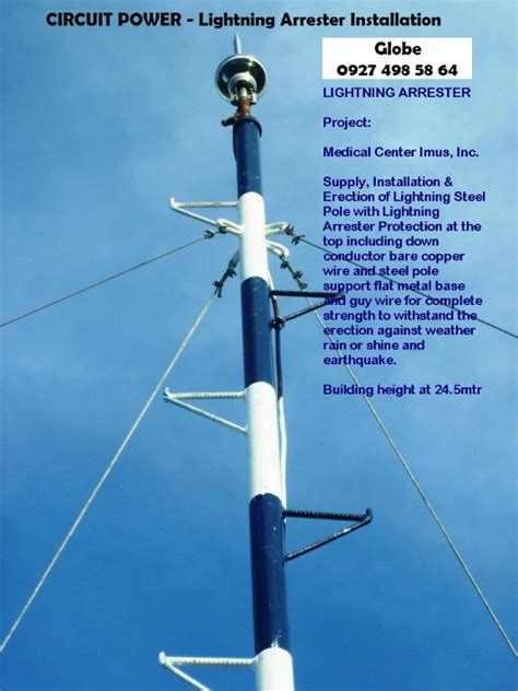 We Supply & Installation of LIGHTNING ARRESTER, Commercial & Industrial ...