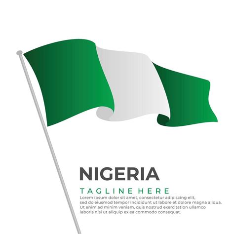 Template vector Nigeria flag modern design 21625844 Vector Art at Vecteezy