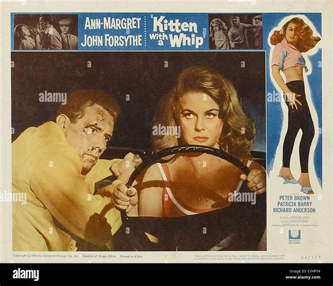 Kitten With a Whip - Ann-Margret - Movie Poster Stock Photo - Alamy