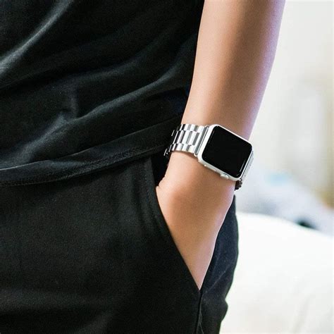 Stainless Steel Apple Watch Bands – Silver | SmartaWatches