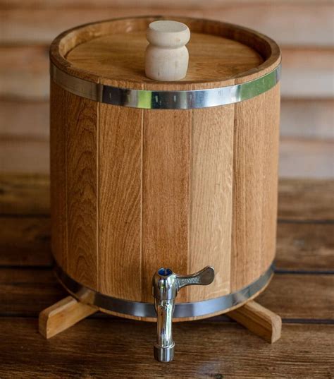 Vinegar Barrel, Wooden Barrel for Balsamic Vinegar Aging, Oak Vinegar ...