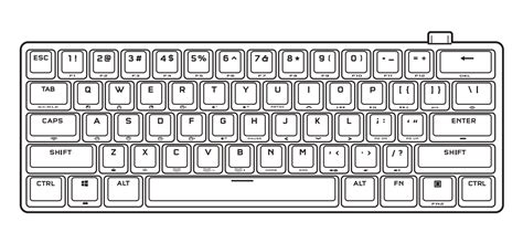 K70 PRO MINI WIRELESS Keyboard shortcut guide – Corsair