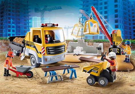 Playmobil City Action - Baustelle mit Kipplaster (70742) ab € 88,80 ...