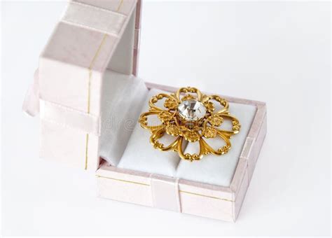 Casket with Gold Jewelry stock image. Image of beauty - 20393509