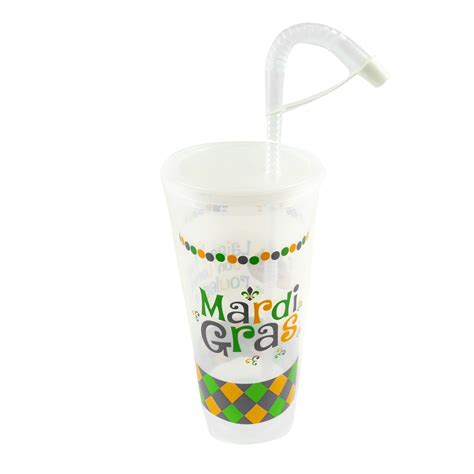 NY8050 - LG Mardi Gras Cups - Novelty | Mardi Gras Beads Factory