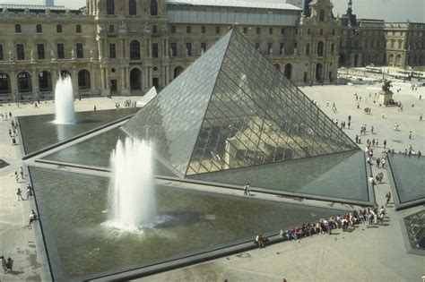 I. M. Pei | Louvre Project (Pyramid) (1984-1988) | Artsy