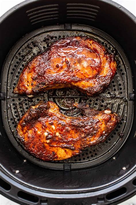 Juicy Air Fryer Pork Chops - PureHealthy.Co