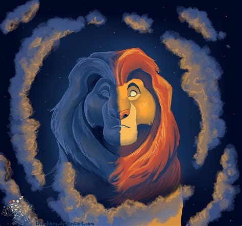 Mufasa's Ghost by The-Hare on DeviantArt