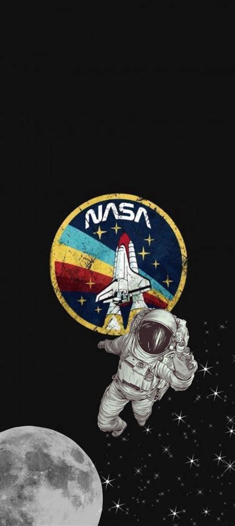 Nasa black aesthetic wallpaper | Nasa wallpaper, Astronaut wallpaper ...