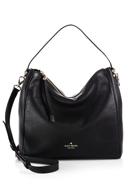 Lyst - Kate Spade New York Charles Street Haven Shoulder Bag in Black