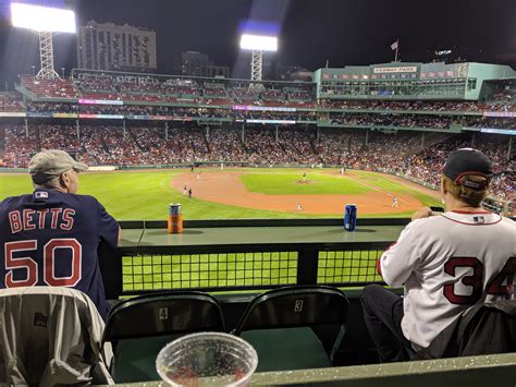 Green Monster SRO at Fenway Park - RateYourSeats.com