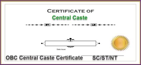 Central Caste Certificate Online Application ! Kendriya Jaati Pramanpatra