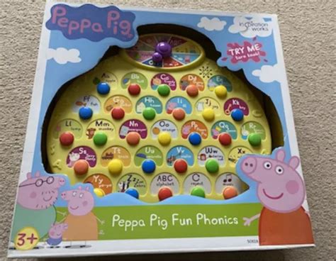 PEPPA PIG FUN Phonics Electronic Learning Musical Interactive Toy NEW IN BOX £19.49 - PicClick UK