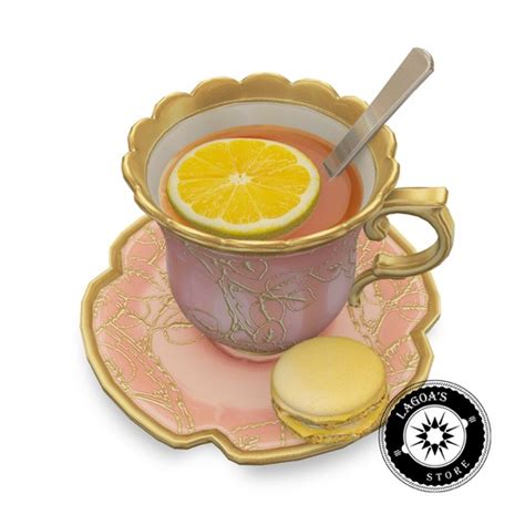 Second Life Marketplace - Garden Party - Cuppa Tea [Pink] (BOXED)