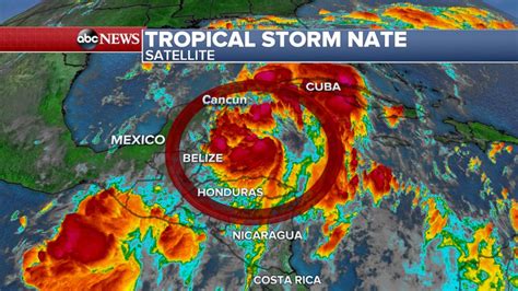 Tropical Storm Nate pounds Central America, set to hit US as Category 1 ...