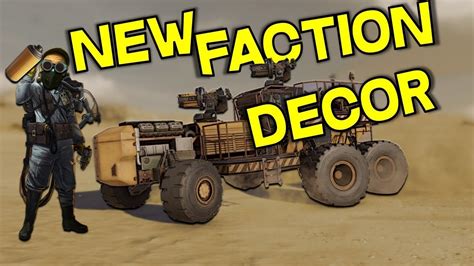 New Faction Decor Items -- Crossout - YouTube