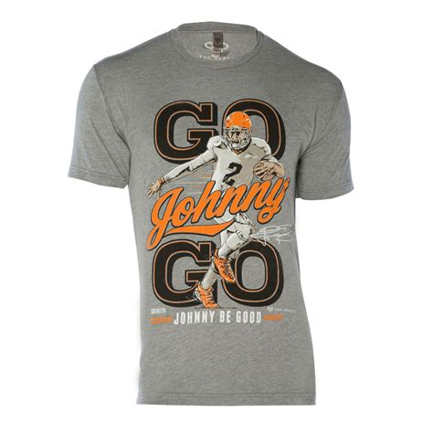 Johnny Manziel- Men's Sizes | Mens tops, Mens tshirts, Johnny manziel