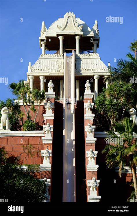 Siam Park, Tenerife, Island of Tenerife, Canary Islands, "Tower of Power" slide Stock Photo - Alamy