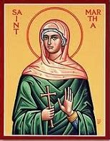 St. Martha Prayer- Patron Saint of Cooks, Waiters, Waitresses