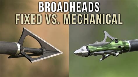 Fixed vs Mechanical Broadheads - YouTube