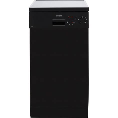 Electra C1745B Slimline Dishwasher - Black - A++ Rated | Black dishwasher, Slimline dishwasher ...