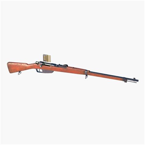 modelo 3d carcano m1891 - TurboSquid 1238238