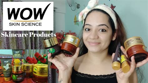 WOW Skin Science Skin Care Products Review | WOW Shopping Haul | Geetagraphy - YouTube