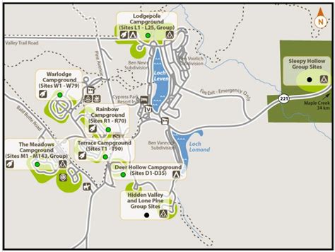 Cypress Hills Saskatchewan Campsite Map - Trail Horse Challenge