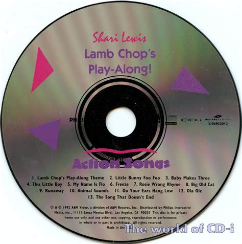 Lamb Chop’s Play-Along – Action Songs – The World of CD-i