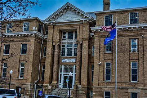 Logan County Courthouse Guthrie Oklahoma Entrance Editorial Photography ...