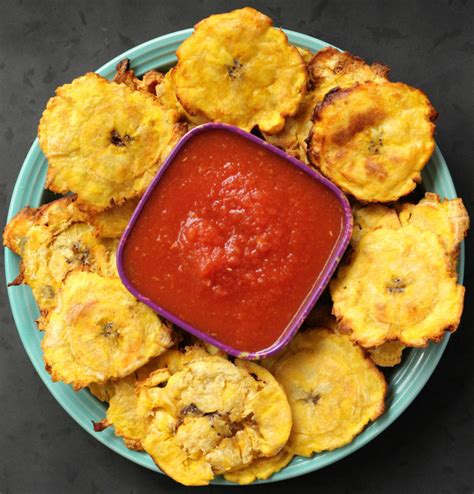 Air Fryer Tostones (Fried Plantains) - Whole30 Approved