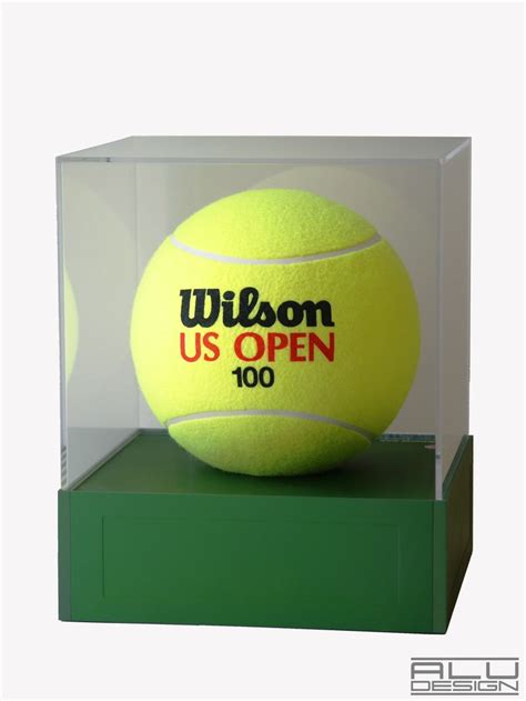 Luxury Tennis Ball Display Cases for your signed tennis balls let us add a custom engraving with ...