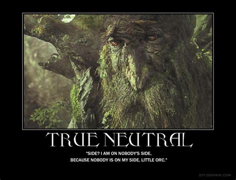 True Neutral Demotivational by Tootiredtomakename on DeviantArt