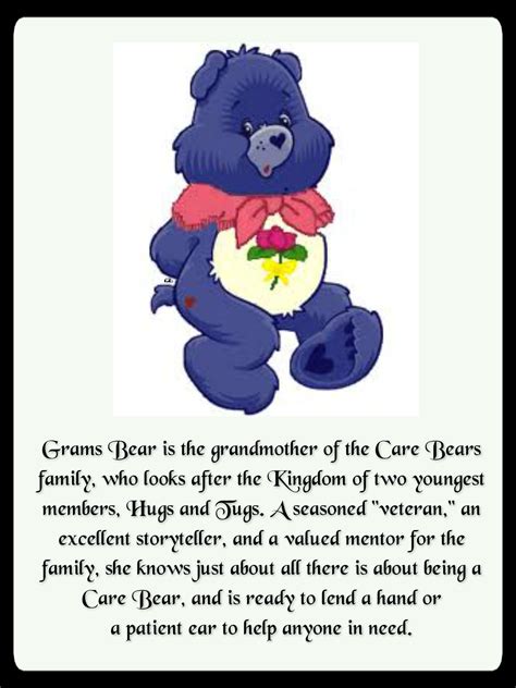 Care Bear Grams Bear Printable Cricut Iron On Transfer Shirt T-shirt ...