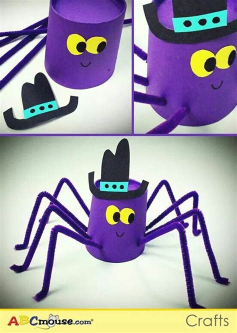 Itsy bitsy spider | Art activities for kids, Halloween crafts, Mouse crafts