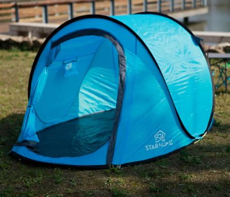 STARHOME Pop Up Camping Tent Waterproof Instant Quick Open Tent Automatic 2 Person Beach Tent-in ...