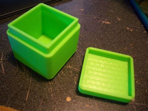 Box and Lid by JinxTheRabbit. | 3d drucker vorlagen, 3d drucker, 3d prints