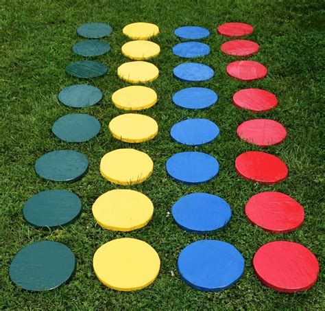 lawn Twister 'board' | Lawn twister, Twister game, Lawn games